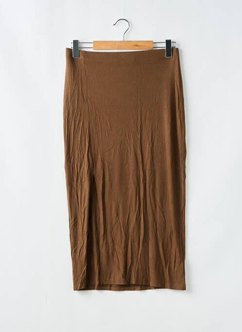 Fustă lungă maro NA-KD femeie