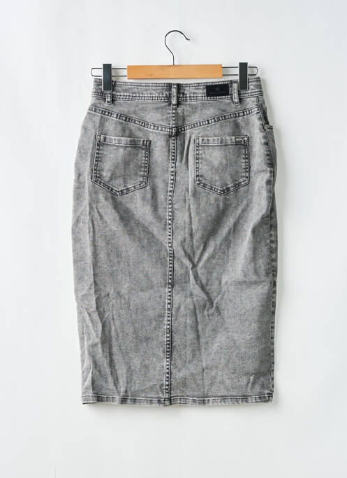 Fustă midi gri IKKS femeie