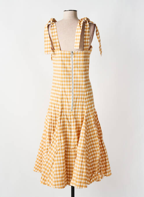 Rochie midi galben PAPER LONDON£ femeie