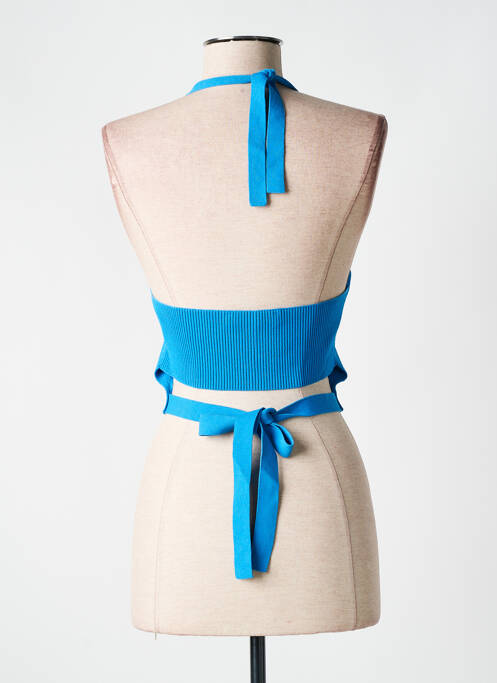 Top albastru ZARA femeie