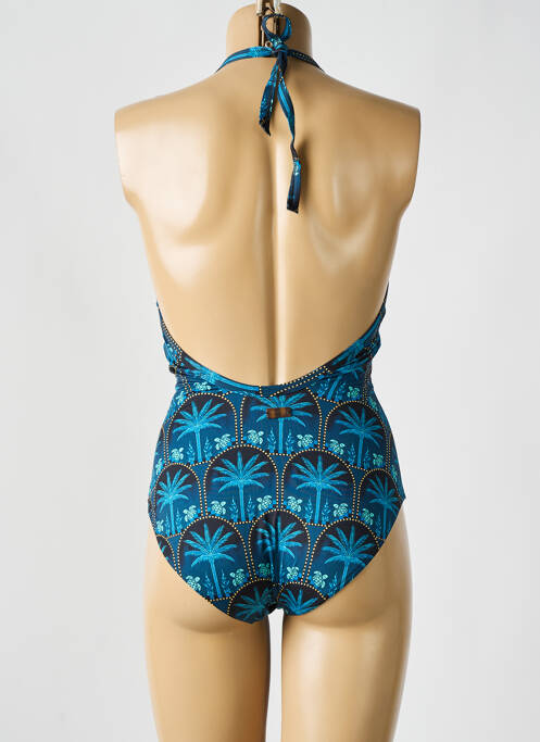 Costum de baie dintr-o singură piesă albastru VILEBREQUIN femeie
