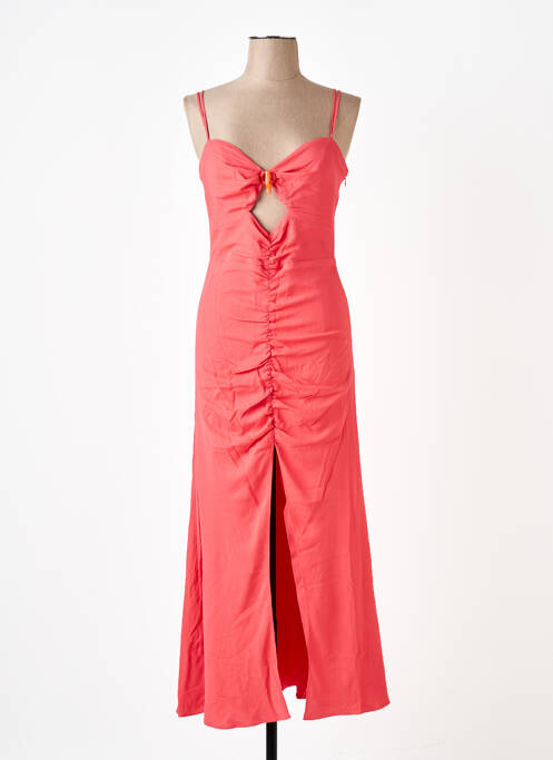 Rochie lungă portocaliu LONGCHAMP femeie