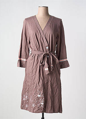 Cămașă de noapte maro SENORETTA femeie