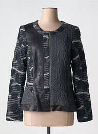 Jachete casual guler rotund gri MERI & ESCA femme