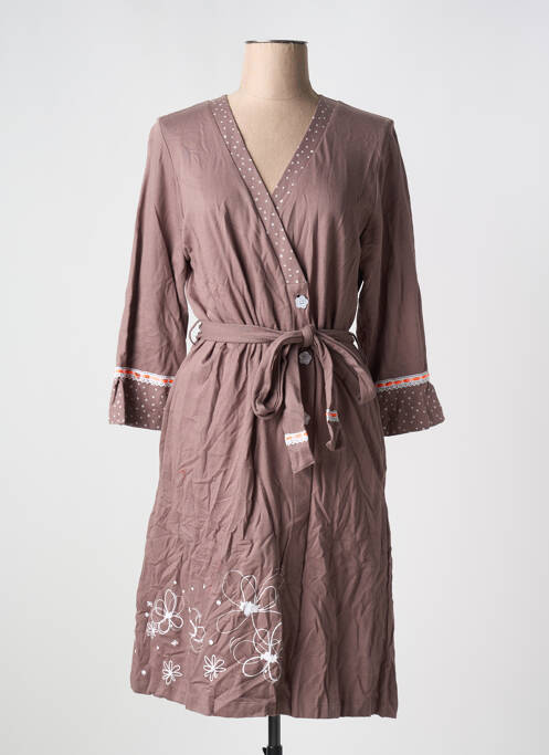 Cămașă de noapte maro SENORETTA femeie