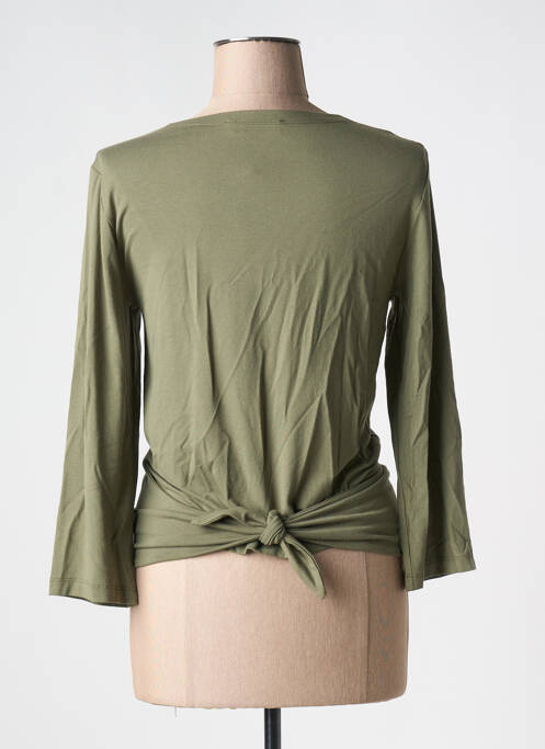 Vestă cu mâneci lungi verde GRIFFON femeie