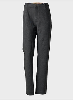 Pantalon slim elasticitate mărime normală gri QUATRE VINGT JOURS femeie