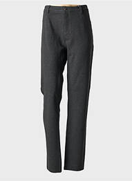 Pantalon slim elasticitate mărime normală gri QUATRE VINGT JOURS femme