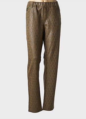 Jegging verde QUATRE VINGT JOURS femeie