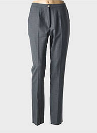 Pantalon slim talie elastică talie înaltă gri GRIFFON femme