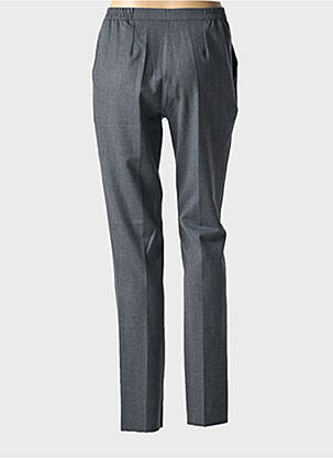Pantalon slim talie elastică talie înaltă gri GRIFFON femeie