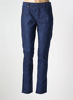 Jegging albastru QUATRE VINGT JOURS femeie