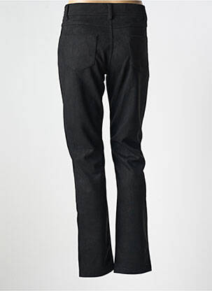 Pantalon slim elasticitate mărime normală negru QUATRE VINGT JOURS femeie