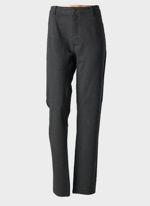 Pantalon slim gri QUATRE VINGT JOURS femeie