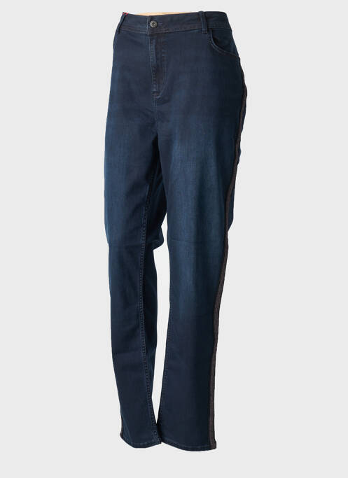 Blugi cu croială slim albastru CONCEPT K femeie