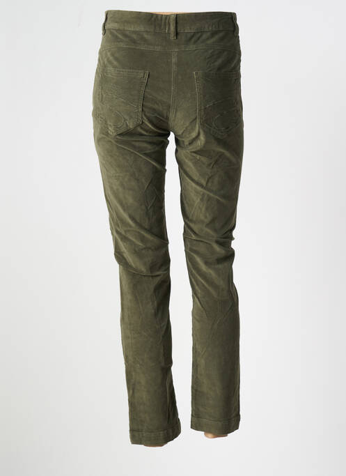 Pantalon slim verde 7 SEASONS femeie