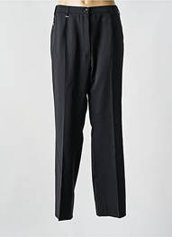 Pantalon drept țesătură crep mărime normală negru RICHY femme