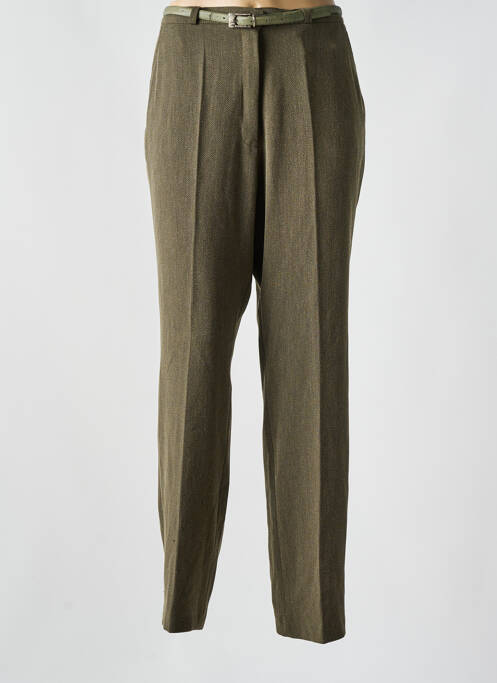 Pantalon drept verde VICTORIA VELIANI femeie