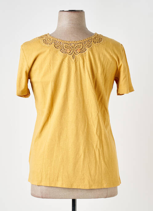 Tricou galben 7 SEASONS femeie