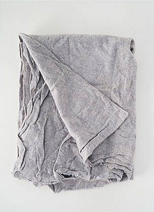 Eșarfă gri SANS MARQUE femeie