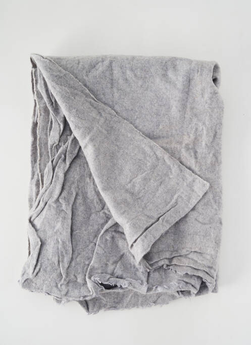 Eșarfă gri SANS MARQUE femeie