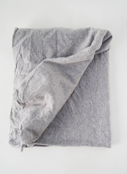 Eșarfă gri SANS MARQUE femeie