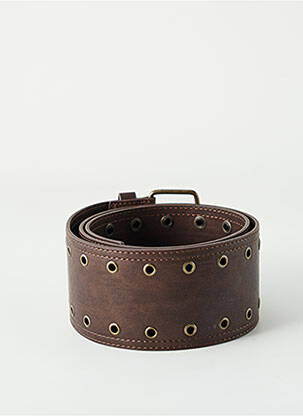 Curea efect material satinat maro ASOS femeie