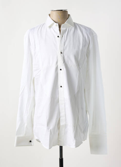 Cămașă cu mâneci lungi alb HUGO BOSS bărbat