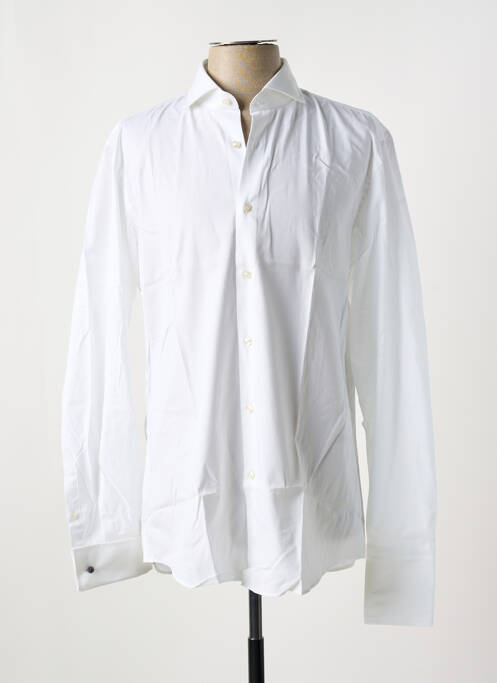 Cămașă cu mâneci lungi alb HUGO BOSS bărbat