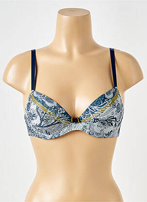 Sutien top sutien modelat top sutien modelat albastru ANTIGEL femeie