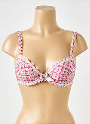 Sutien top sutien modelat top sutien modelat roz ANTIGEL femeie