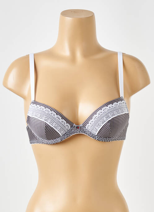 Sutien top sutien modelat top sutien modelat negru ANTIGEL femme