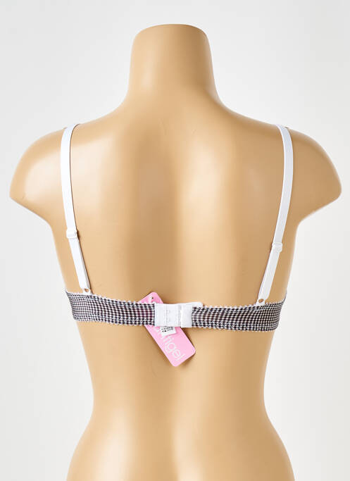 Sutien top sutien modelat top sutien modelat negru ANTIGEL femme