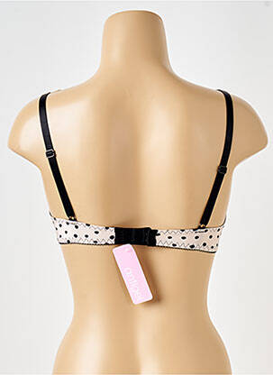 Sutien efect material satinat roz ANTIGEL femeie