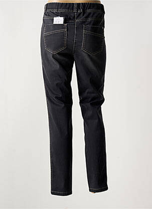 Jegging țesătură poplin mărime normală negru ADELINA BY SCHEITER femeie