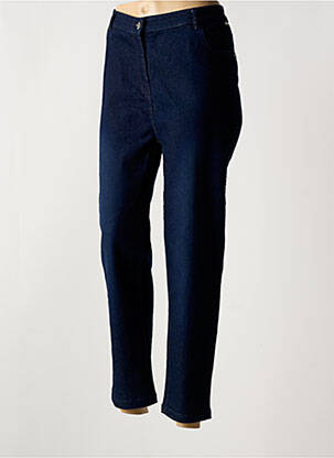 Blugi cu croială slim albastru AGATHE & LOUISE femeie