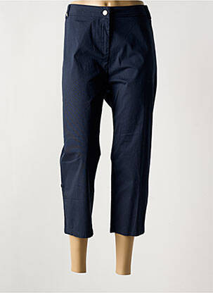 Pantalon trei sferturi albastru închis AGATHE & LOUISE femeie