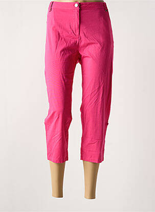 Pantalon trei sferturi roz AGATHE & LOUISE femeie