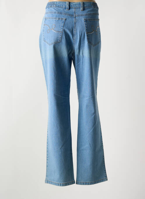 Blugi cu croială dreaptă albastru ADELINA BY SCHEITER femeie