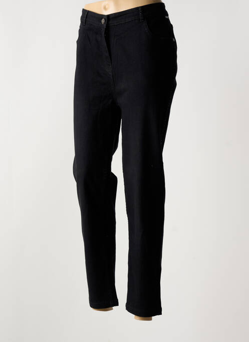 Blugi cu croială slim negru AGATHE & LOUISE femeie