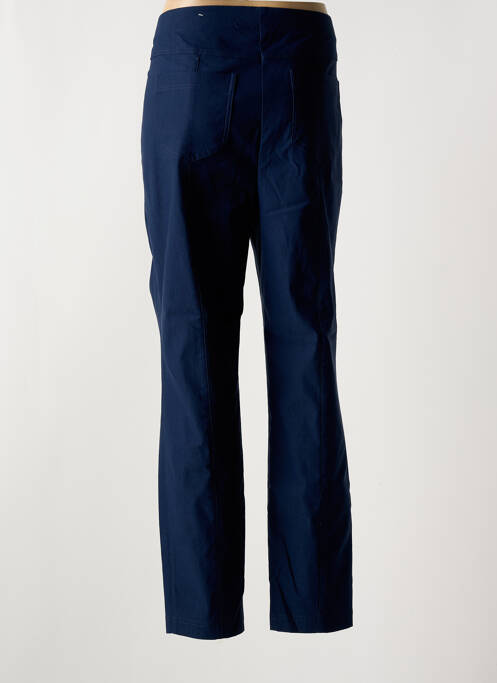 Pantalon drept albastru ADELINA BY SCHEITER femeie