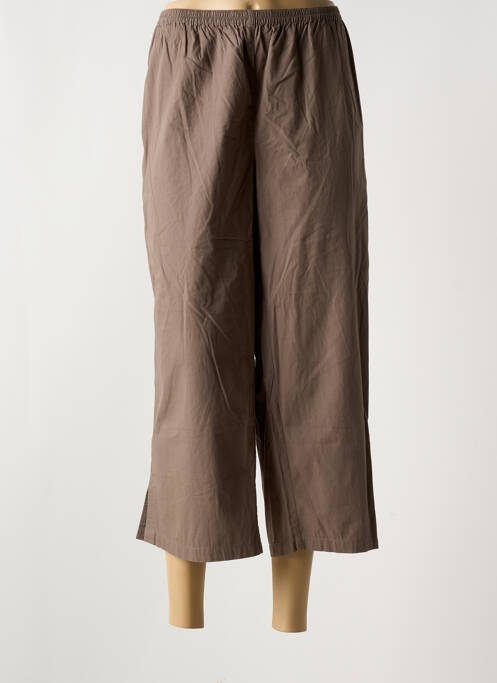 Pantalon trei sferturi maro AGATHE & LOUISE femeie