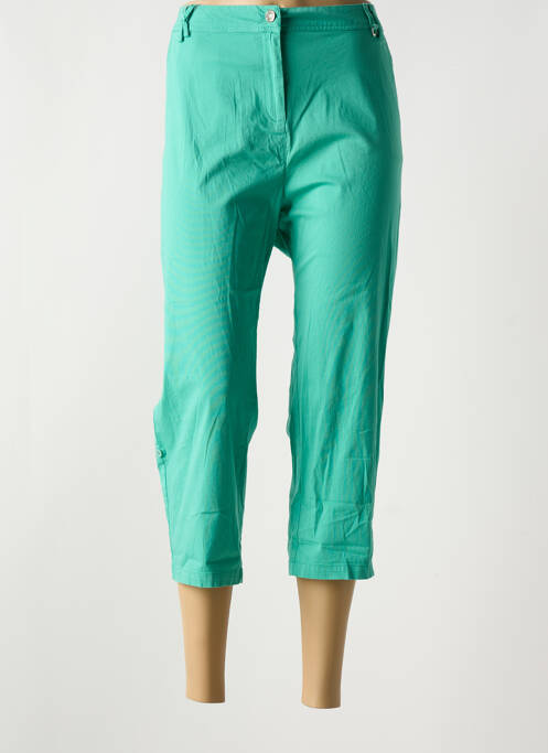 Pantalon trei sferturi verde deschis AGATHE & LOUISE femeie