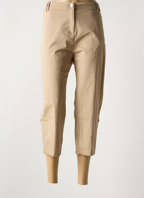 Pantalon trei sferturi bej AGATHE & LOUISE femeie