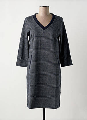 Rochie midi mâneci lungi mâneci lungi albastru ÉTYMOLOGIE femeie