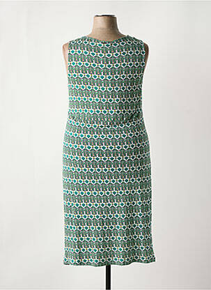 Rochie midi fără mâneci fără mâneci verde AGATHE & LOUISE femeie