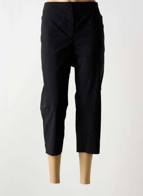 Pantalon trei sferturi negru ADELINA BY SCHEITER femeie