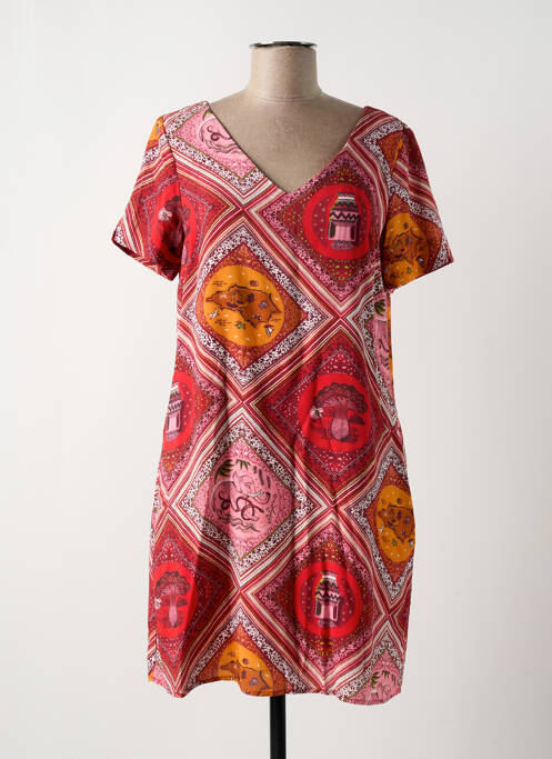 Rochie scurtă roșu SURKANA femeie