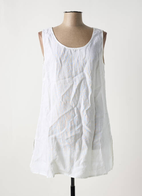 Tunică fără mâneci alb AGATHE & LOUISE femeie