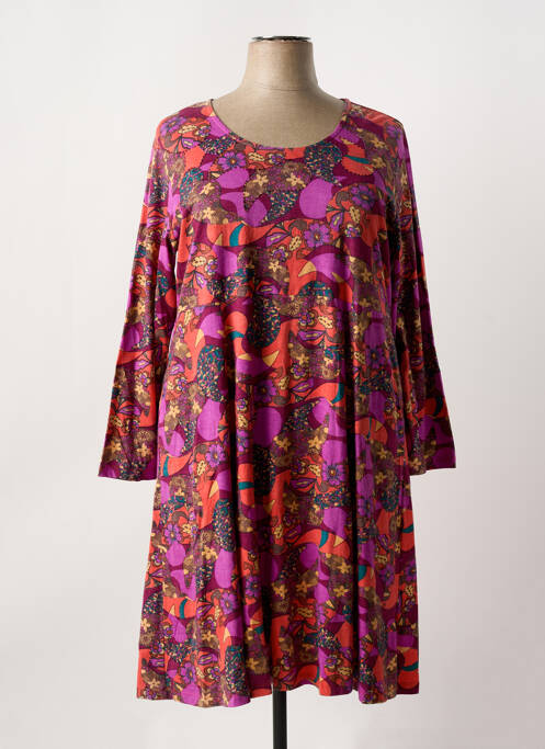 Rochie midi violet AGATHE & LOUISE femeie